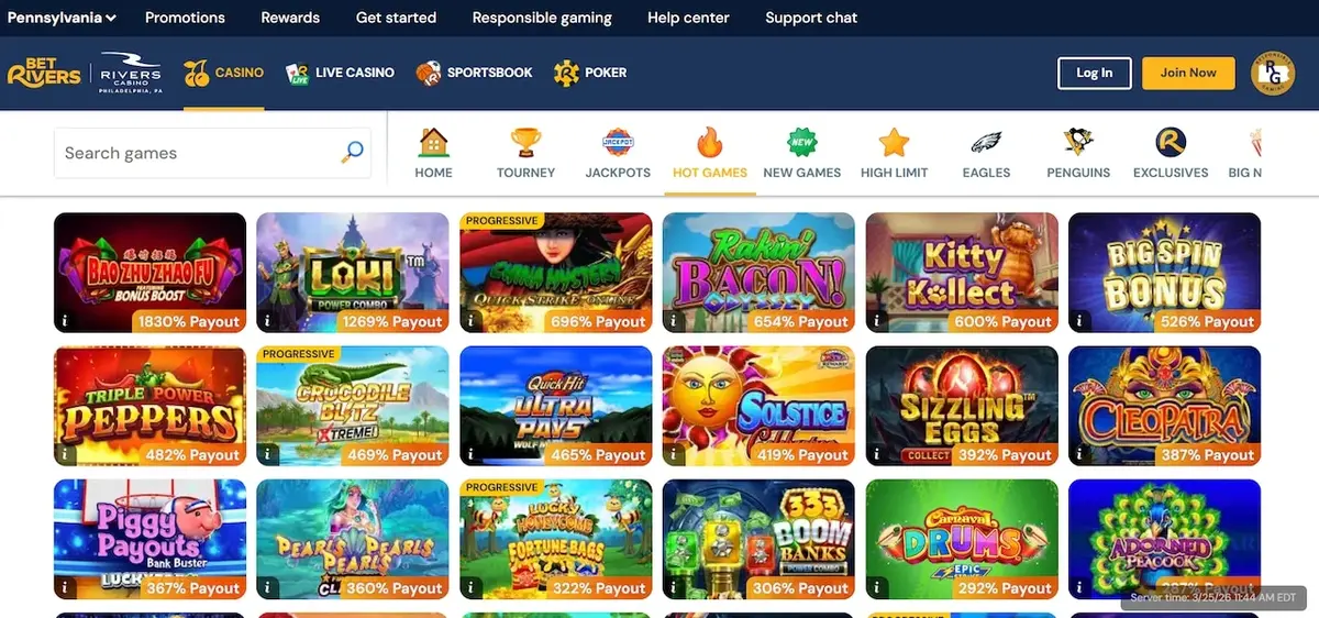 BetWest screenshot